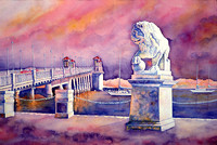 Bridge of Lions (red)